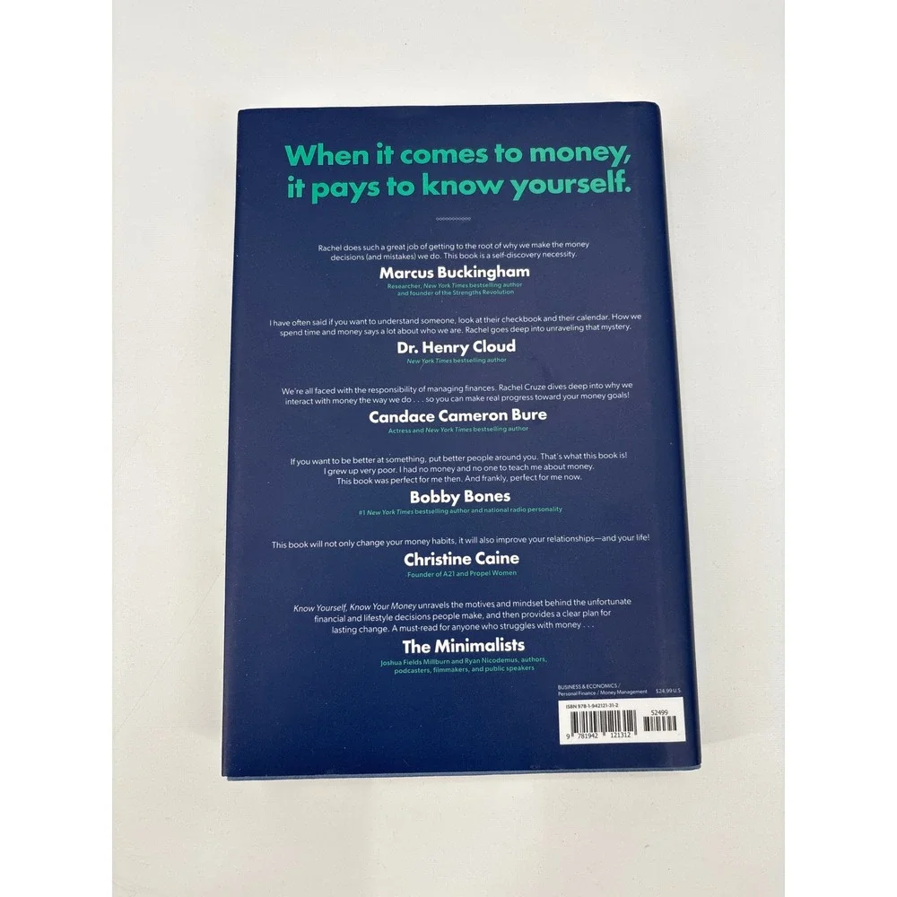 Know Yourself Know Your Money by Rachel Cruze‎ New York Times Bestseller Book